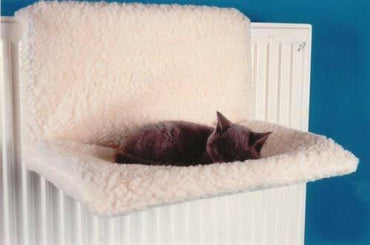 CAT Kitten Hanging RADIATOR PET Dog Bed Warm Fleece BASKET Cradle Hammock Plush - ZYBUX